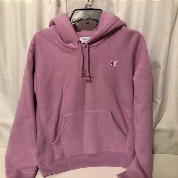 champion sweater lilac effect